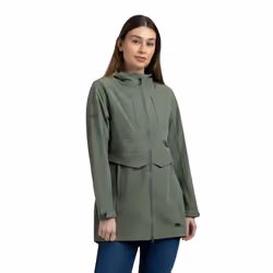 Trespass - Veste softshell AYLMER - Femme (Vert saule Chiné)
