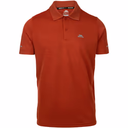 Trespass - Polo MCKAY - Homme (Rouge rouille Chiné)