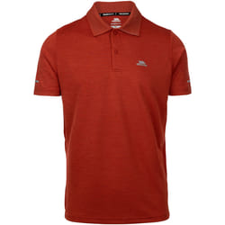 Trespass - Polo MCKAY - Homme (Rouge rouille Chiné)
