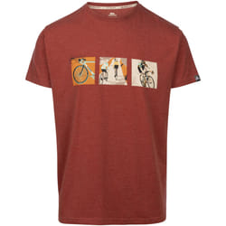 Trespass - T-shirt KOOTEN - Homme (Rouge rouille Chiné)