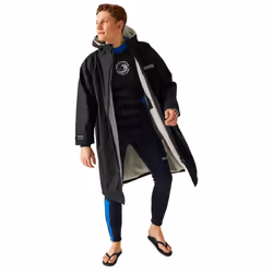 Regatta - Peignoir à langer imperméable - Adulte (Noir)