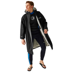 Regatta - Peignoir à langer imperméable - Adulte (Noir)