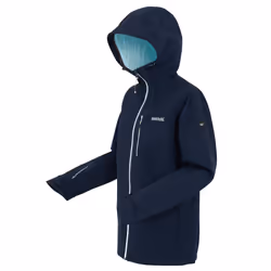 Regatta - Veste imperméable BIRCHDALE - Femme (Bleu marine / Bleu clair pastel)