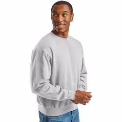Fruit of the Loom - Sweat - Homme (Gris clair chiné)