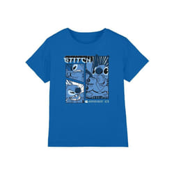 Lilo & Stitch - T-shirt - Enfant (Bleu roi)