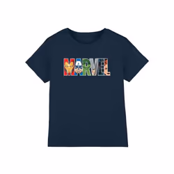 Marvel - T-shirt - Enfant (Bleu marine)