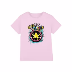 Marvel - T-shirt GHOST-SPIDER - Enfant (Rose clair)