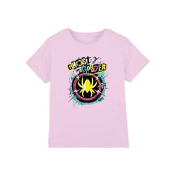 Marvel - T-shirt GHOST-SPIDER - Enfant (Rose clair)