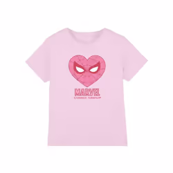 Spider-Man - T-shirt - Enfant (Rose clair)