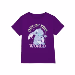 Lilo & Stitch - T-shirt OUT OF THIS WORLD - Enfant (Violet)