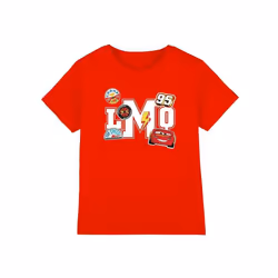 Cars - T-shirt LMQ - Enfant (Rouge)