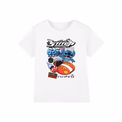 Lilo & Stitch - T-shirt - Enfant (Blanc)