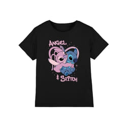 Lilo & Stitch - T-shirt - Enfant (Noir)