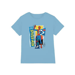 Spider-Man - T-shirt - Enfant (Bleu ciel)