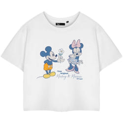 Disney - T-shirt court TRUE ORIGINAL - Femme (Blanc)