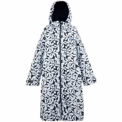 Regatta - Peignoir à langer imperméable - Adulte (Bleu marine / Blanc)