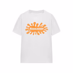 Nickelodeon - T-shirt - Adulte (Blanc)
