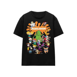Nickelodeon - T-shirt - Adulte (Noir)