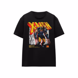Marvel - T-shirt X-MEN - Adulte (Noir)