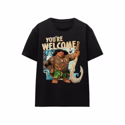 Moana - T-shirt YOU'RE WELCOME - Adulte (Noir)