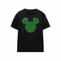 Disney - T-shirt SHAMROCK EARS - Adulte (Noir)