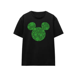 Disney - T-shirt SHAMROCK EARS - Adulte (Noir)