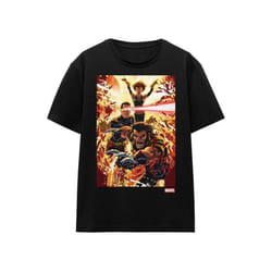 Marvel - T-shirt X-MEN - Adulte (Noir)