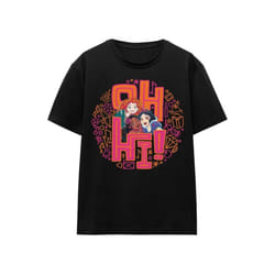 Disney Princess - T-shirt OH HI! - Adulte (Noir)