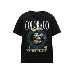 Disney - T-shirt COLORADO SKI - Adulte (Noir)