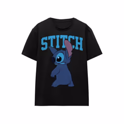 Lilo & Stitch - T-shirt - Adulte (Noir)