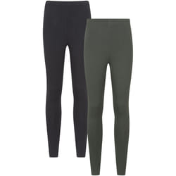 Mountain Warehouse - Leggings - Femme (Noir / Vert)