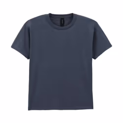 Gildan - T-shirt SOFTSTYLE - Enfant (Gris foncé chiné)