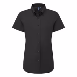 Premier - Chemise habillée Manches courtes SUPREME - Femme (Noir)
