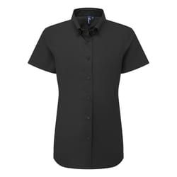 Premier - Chemise habillée Manches courtes SUPREME - Femme (Noir)