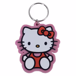 Hello Kitty - Porte-clés - Taille 60 mm x 55 mm (Multicolore)