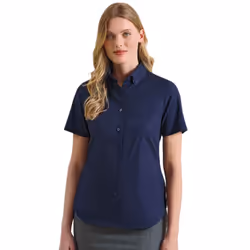 Premier - Chemise habillée Manches courtes SUPREME - Femme (Bleu marine)