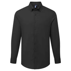Premier - Chemise habillée Manches longues SUPREME - Homme (Noir)