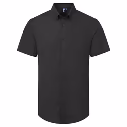 Premier - Chemise habillée Manches courtes SUPREME - Homme (Noir)