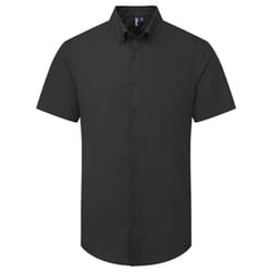 Premier - Chemise habillée Manches courtes SUPREME - Homme (Noir)