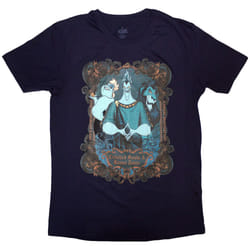 Disney - T-shirt VILLAINS CRUSHED SOULS - Adulte (Bleu marine)