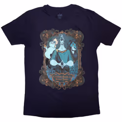 Disney - T-shirt VILLAINS CRUSHED SOULS - Adulte (Bleu marine)