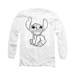 Lilo & Stitch - T-shirt - Adulte (Blanc)