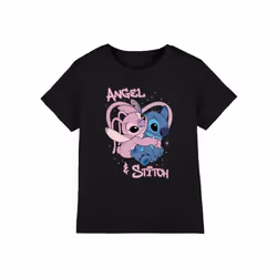 Lilo & Stitch - T-shirt - Enfant (Noir)