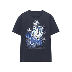 Star Wars - T-shirt - Adulte (Bleu marine sombre)
