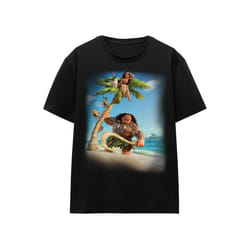 Moana - T-shirt - Adulte (Noir)