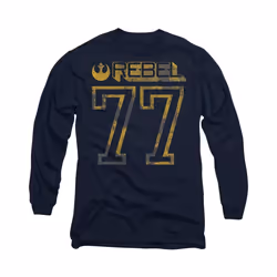 Star Wars - T-shirt REBEL - Adulte (Bleu marine)