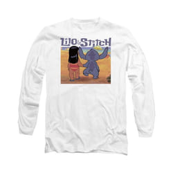 Lilo & Stitch - T-shirt INTO THE SUNSET - Adulte (Blanc)