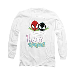 Spider-Man - T-shirt HOPPY SPRING - Adulte (Blanc)