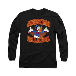 Disney - T-shirt AWESOME GRANDPA - Adulte (Noir)