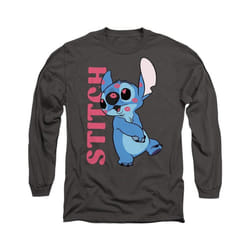 Lilo & Stitch - T-shirt COVERED IN KISSES - Adulte (Charbon)